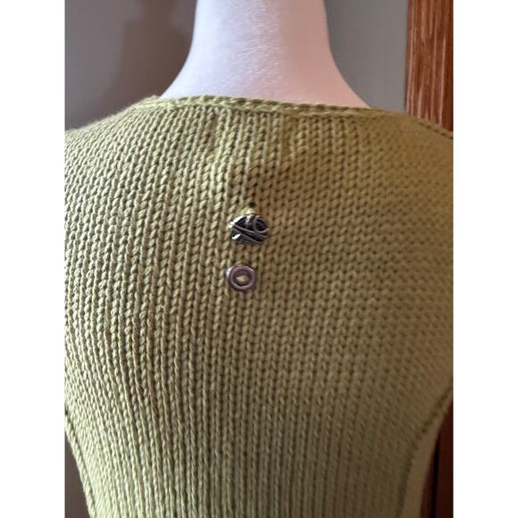 Boho Style Pure Handknit Sweater Vest Small/Medium - Picture 6 of 6